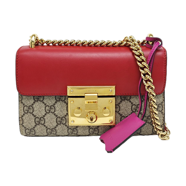 Padlock Small Monogram Coated Canvas Multicolor