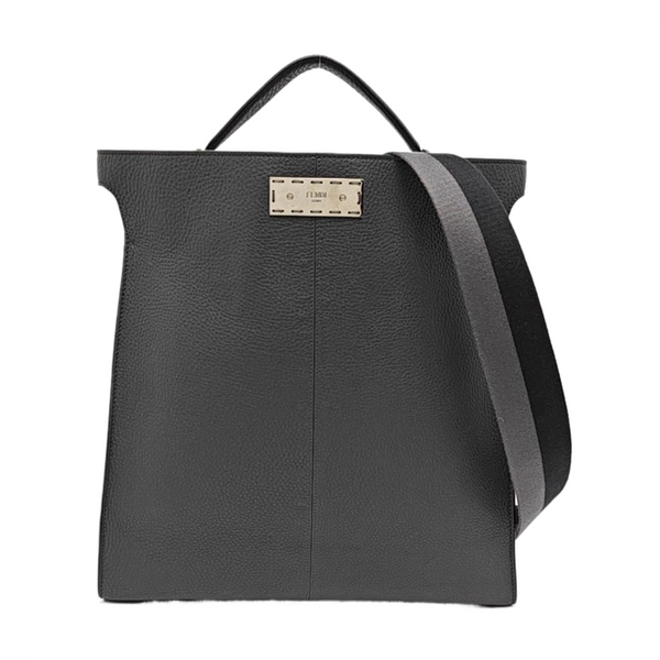 Authenticated pre-owned Peekaboo Calfskin Grey - Tote Bag at Looply