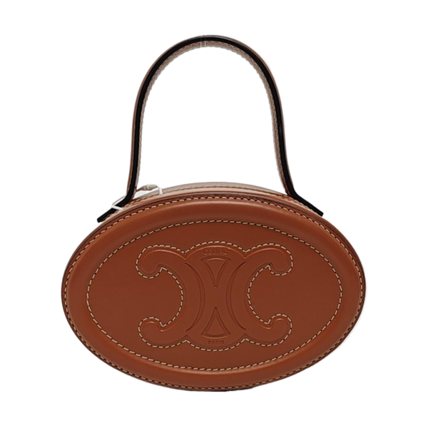 TRIOMPHE Mini Calfskin Brown