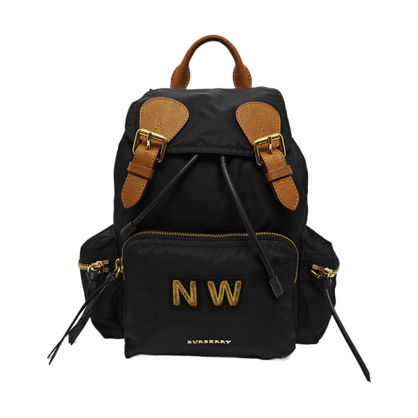 The Rucksack Medium Nylon Black