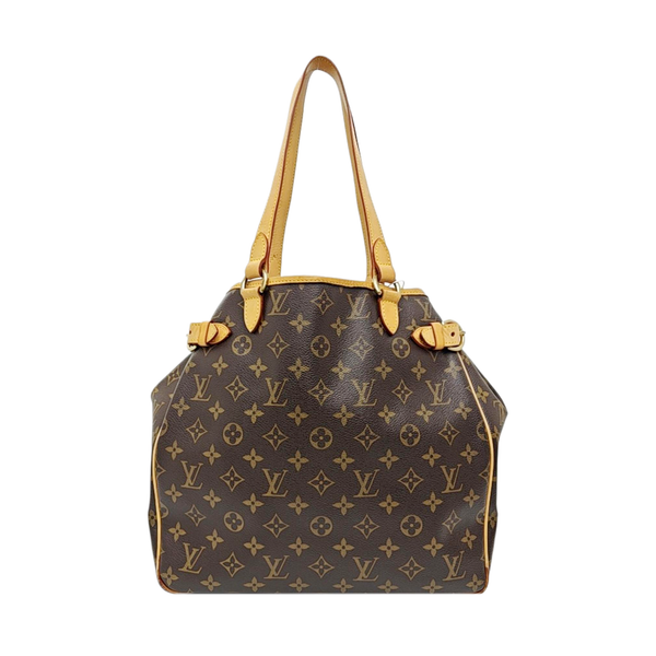 BATIGNOLLES MM Monogram Coated Canvas Brown