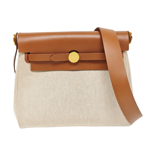 Bolso Herbag Canvas White