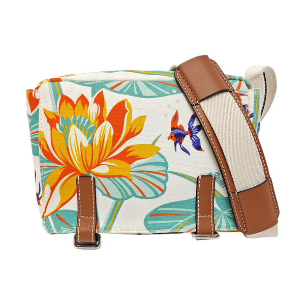 Canvas Shoulder Bag Extra Small White