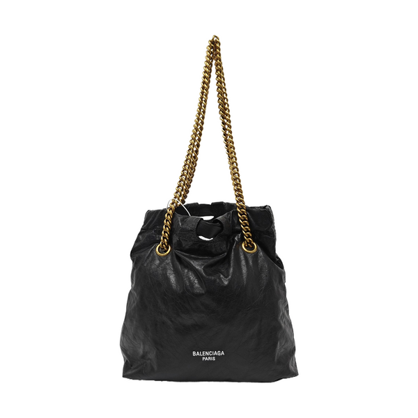 Calfskin Shoulder Bag Black