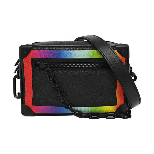SOFT TRUNK Mini Calfskin Black