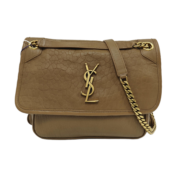 NIKI Medium Lambskin Brown