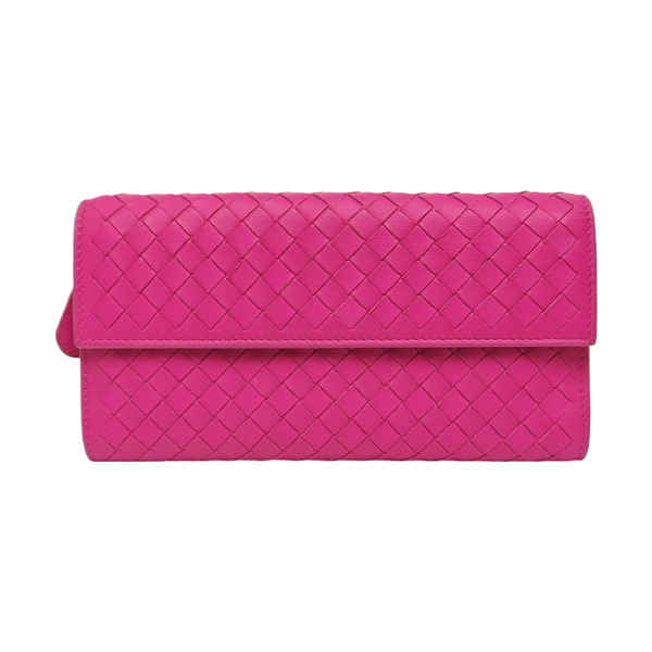 Lambskin Wallet Red