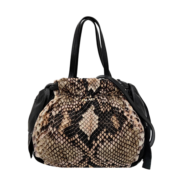 Nylon Shoulder Bag Multicolor