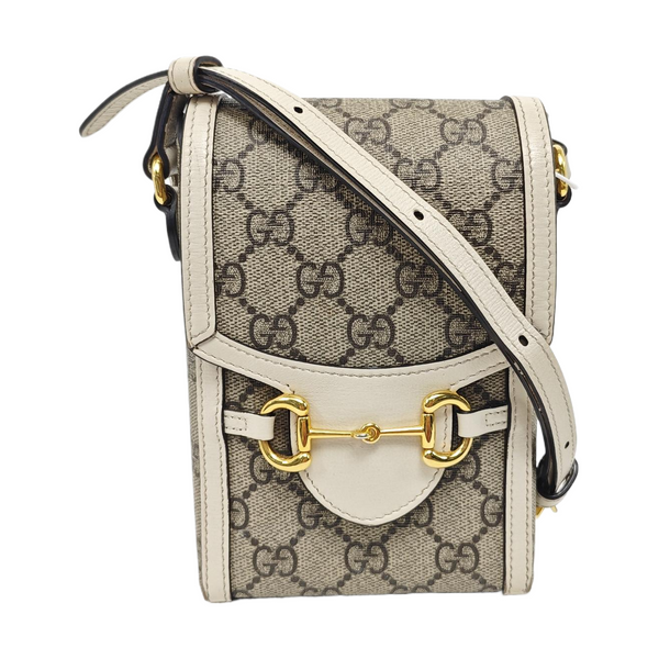 Horsebit 1955 Mini Coated Canvas Beige