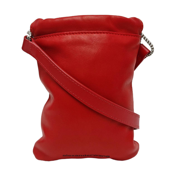 Lambskin Shoulder Bag Red