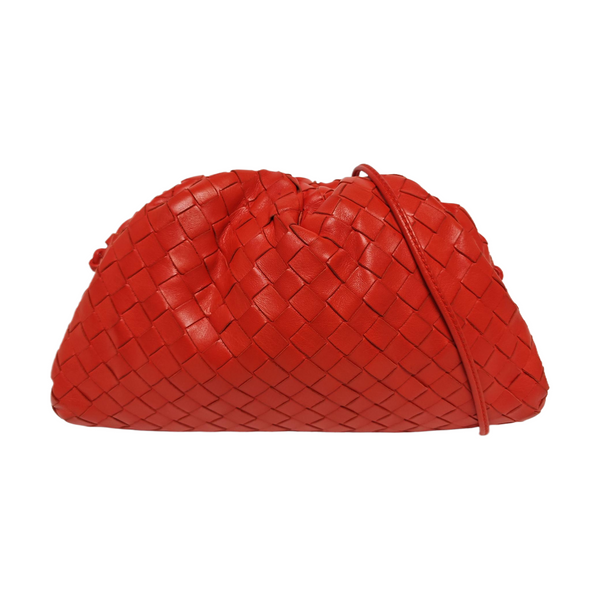 The Pouch Mini Lambskin Orange