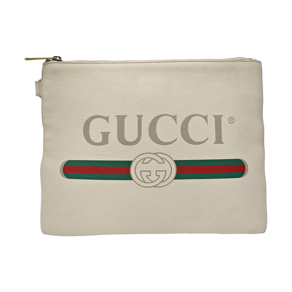 Print Calfskin White