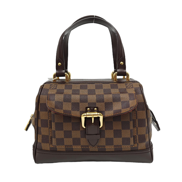 KNIGHTSBRIDGE Damier Ebene Coated Canvas Brown