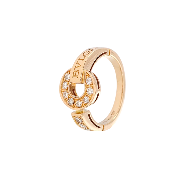 BVLGARI BVLGARI 18k Rose Gold Ring EU 51