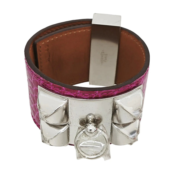Collier De Chien Metal Red Bangle