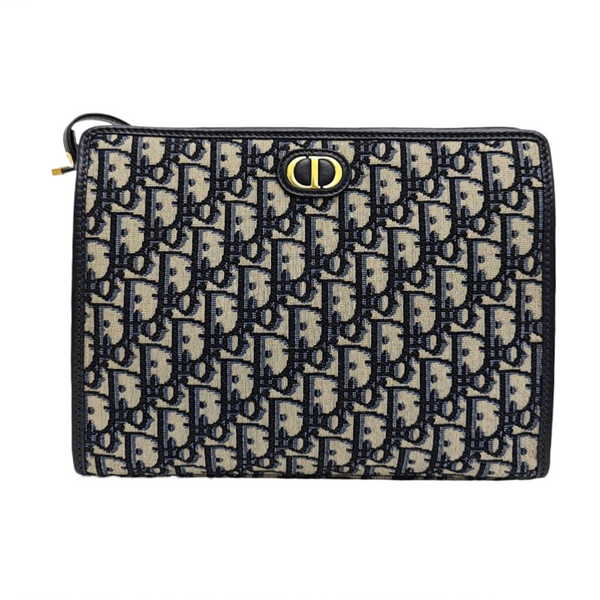 30 Montaigne Oblique Canvas Beige
