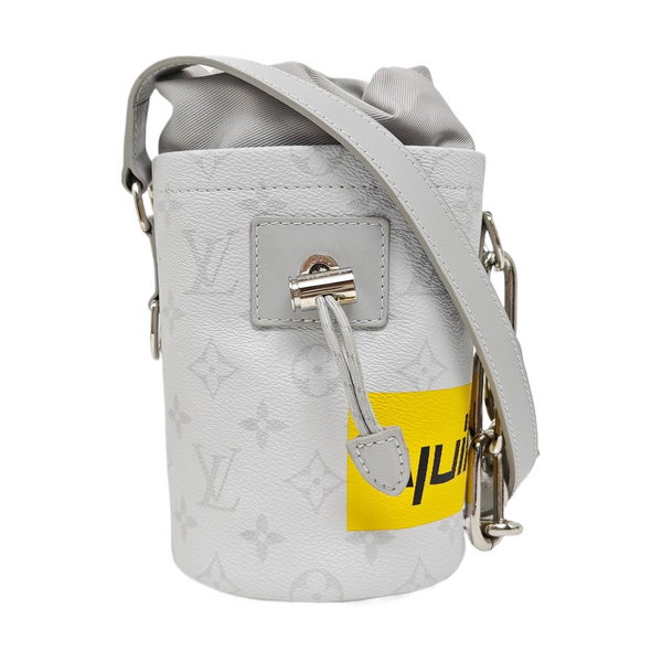 CHALK Monogram Coated Canvas Gray