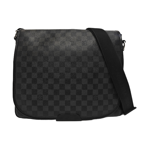 DANIEL Damier Graphite Coated Canvas Gray