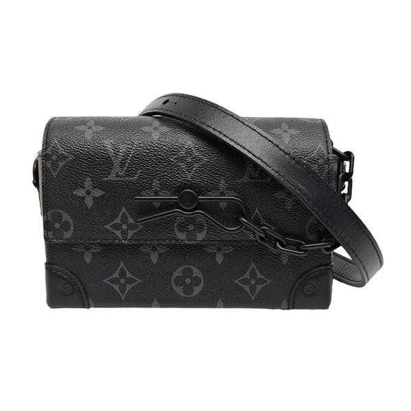 STEAMER Mini Monogram Coated Canvas Black
