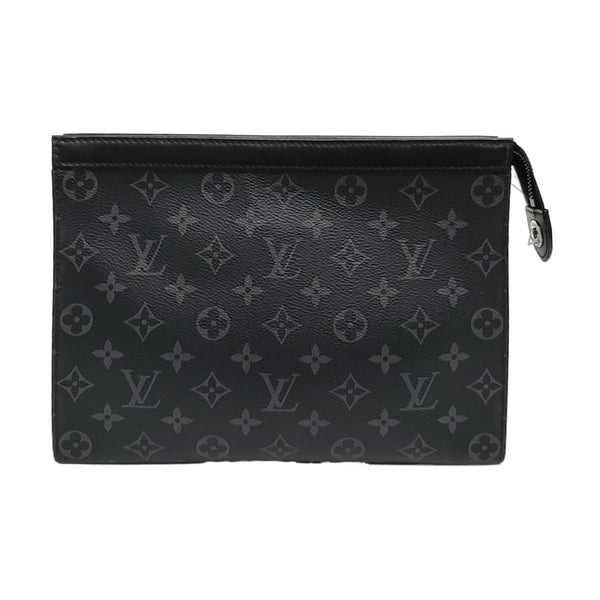 Pochette Voyag MM Monogram Coated Canvas Black