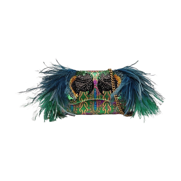 Special Material Shoulder Bag Multicolor
