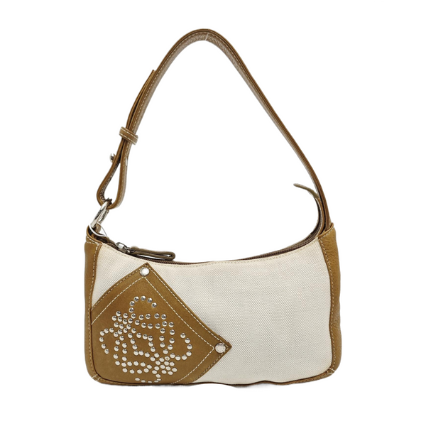 Canvas Top Handle Bag Multicolor