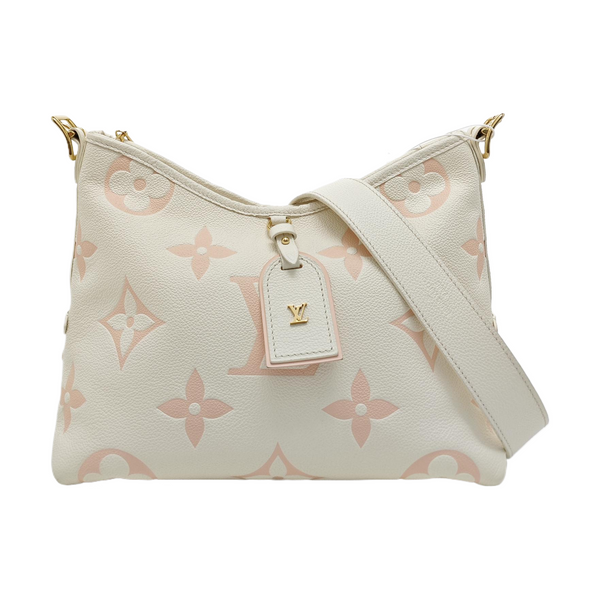 CARRYALL PM Monogram Calfskin White