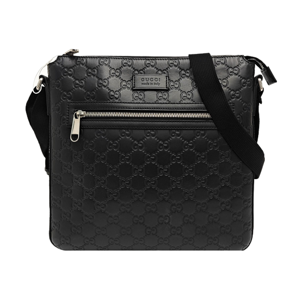 Signature Monogram Calfskin Black