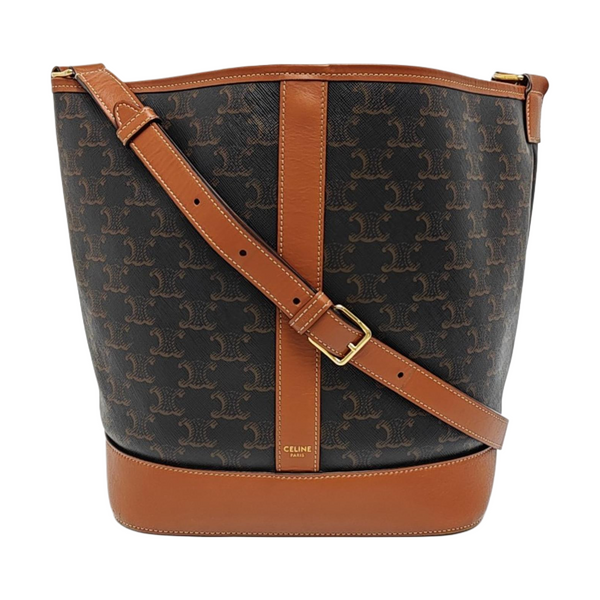 TRIOMPHE CANVAS Medium Coated Canvas Brown