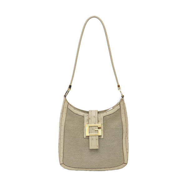 Canvas Shoulder Bag Brown