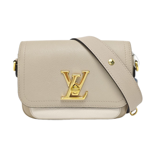 LOCKME TENDER Mini Calfskin Beige