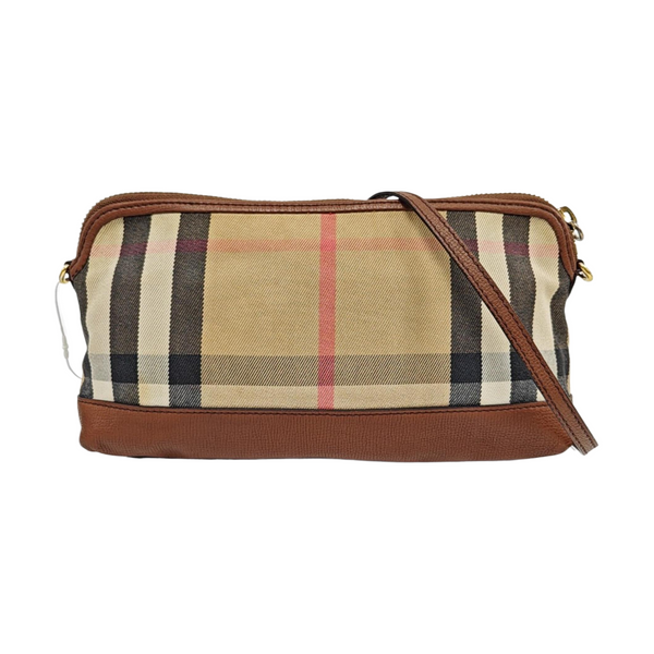 Canvas Shoulder Bag Brown