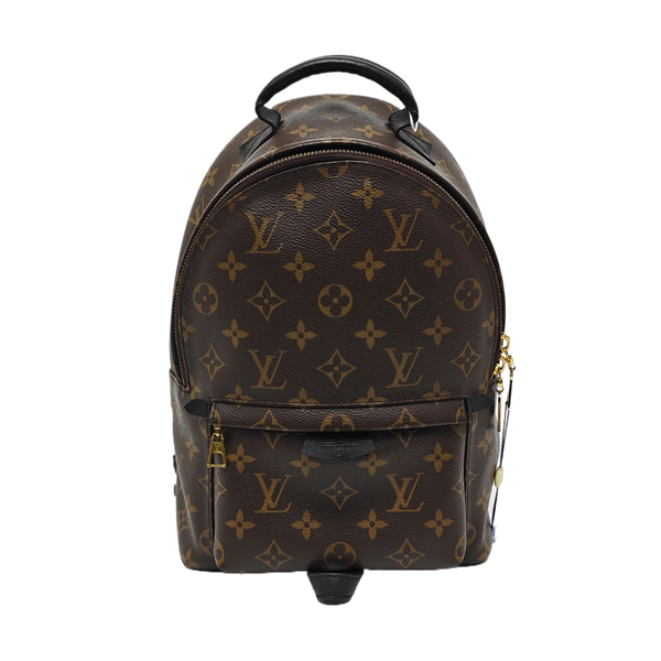 PALM SPRINGS PM Monogram Coated Canvas Brown