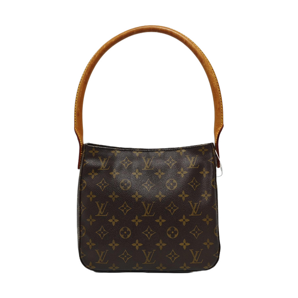 LOOPING MM Monogram Coated Canvas Brown