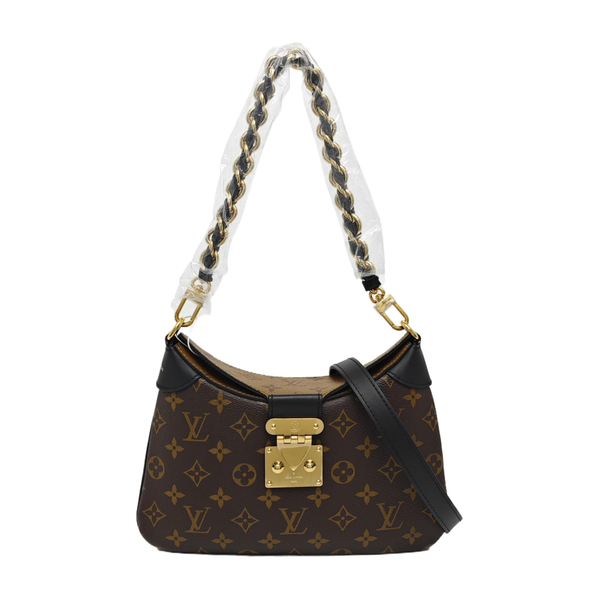 TWINNY Monogram Coated Canvas Brown