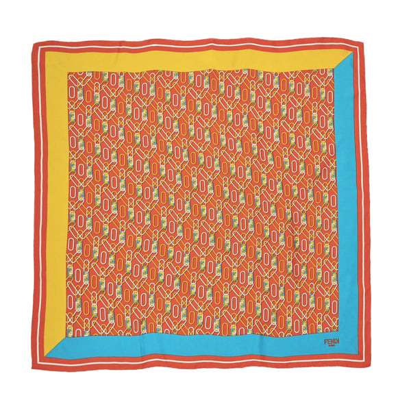 Mulberry Silk Silk Scarf Orange