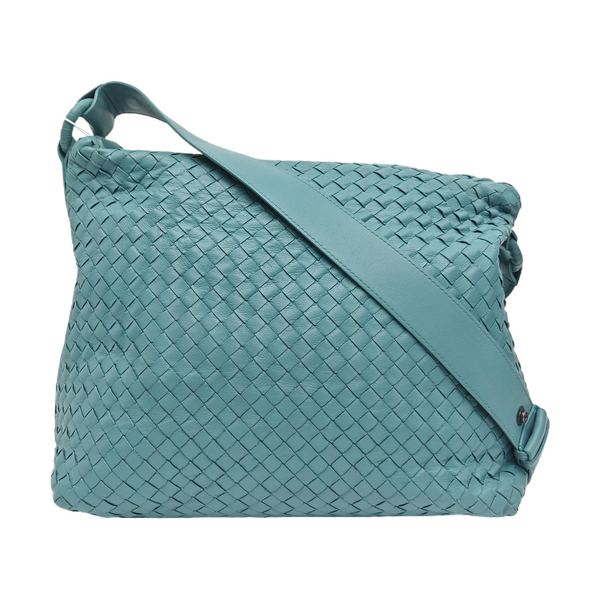 Calfskin Shoulder Bag Blue