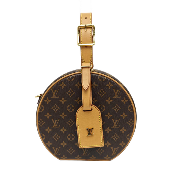BOITE CHAPEAU PM Monogram Coated Canvas Brown