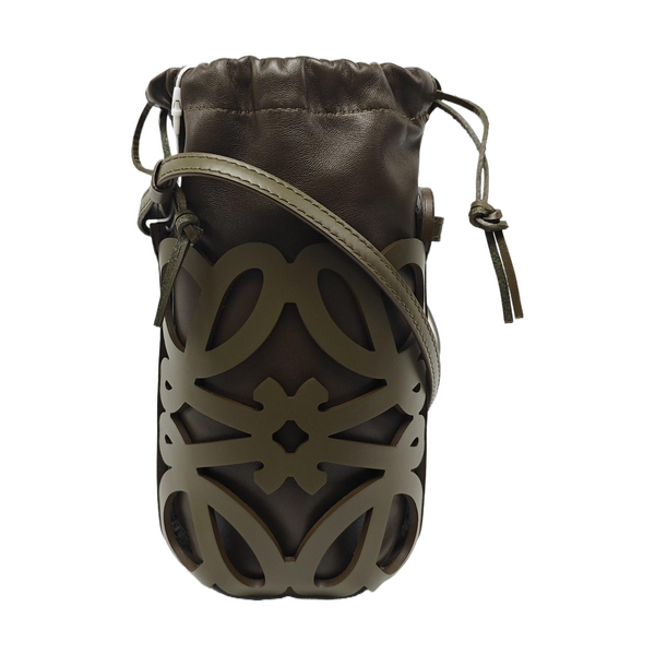 Anagram Monogram Lambskin Green