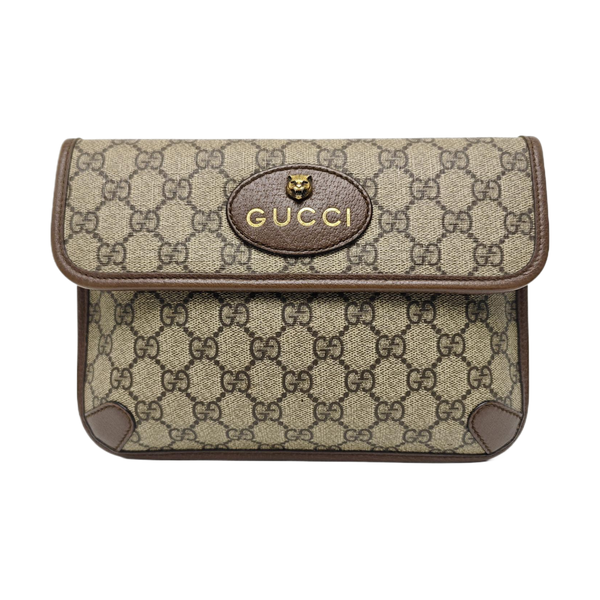 Neo Vintage Monogram Coated Canvas Beige
