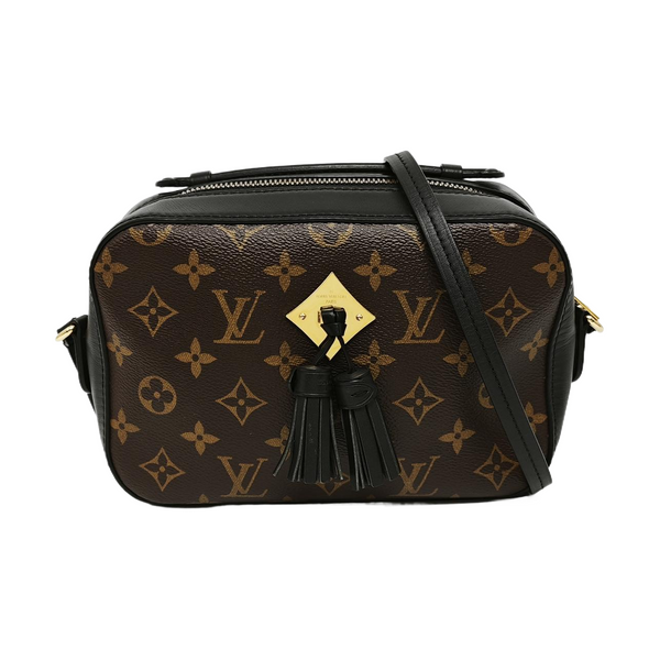 SAINTONGE Monogram Coated Canvas Brown