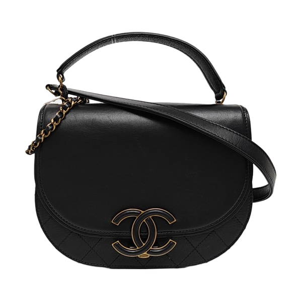 Quilted Calfskin Black