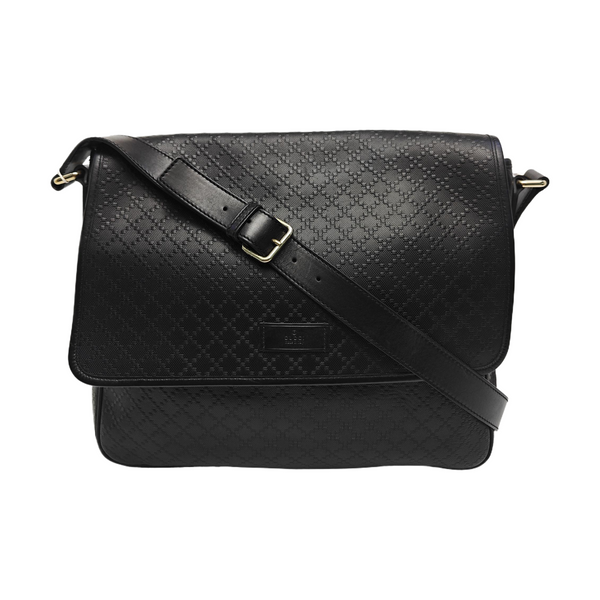 Calfskin Shoulder Bag Black