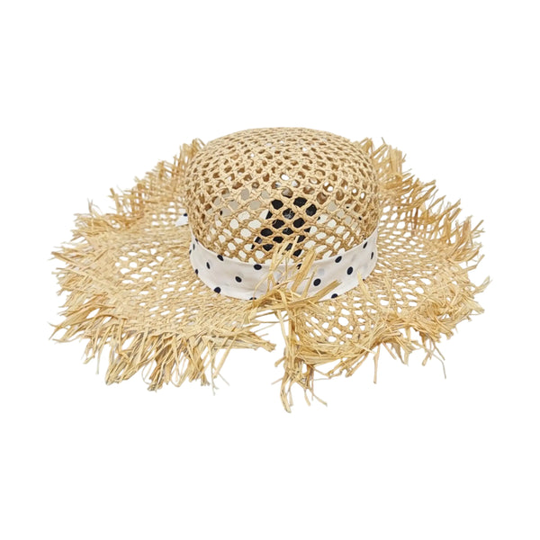 Natural Straw Hat Beige