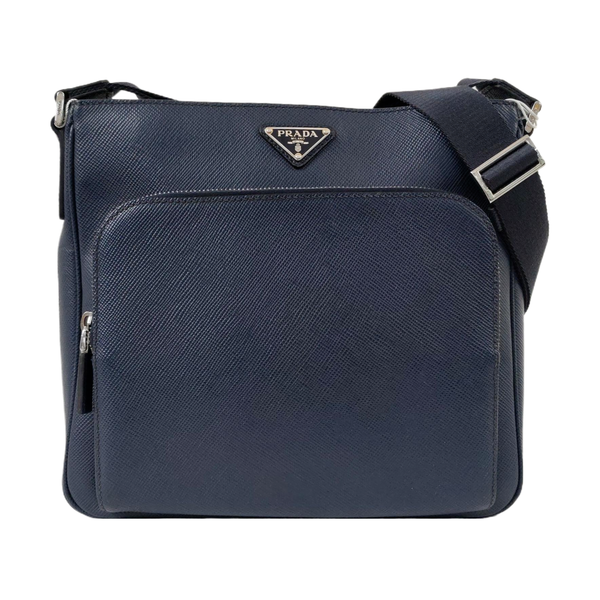 Saffiano Calfskin Tote Bag Blue