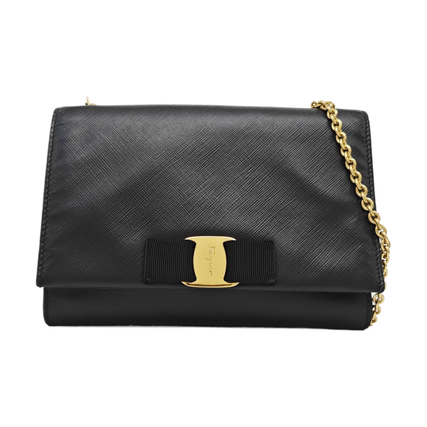 Ginny Calfskin Black