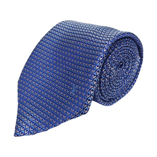 Mulberry Silk Tie Blue