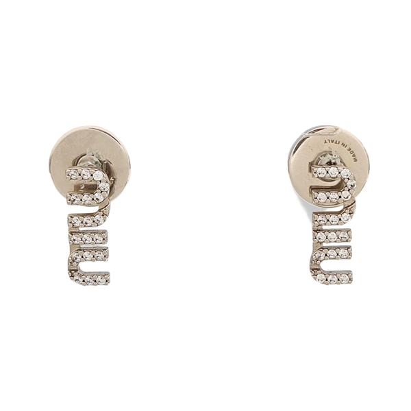 Metal Silver Stud Earrings
