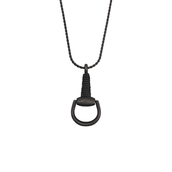 925 Sterling Silver Black Necklace