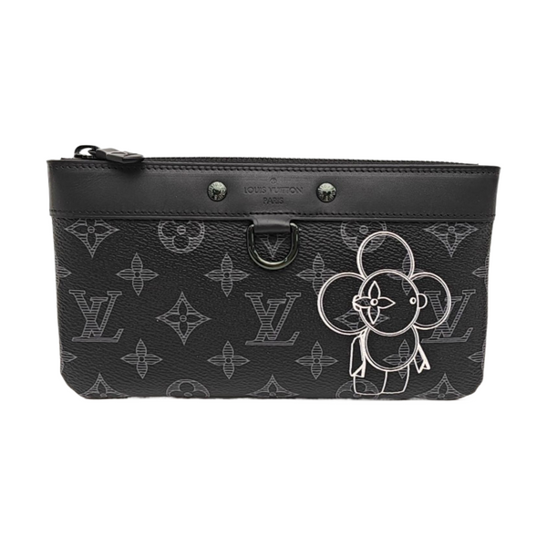 APOLLO Monogram Coated Canvas Black
